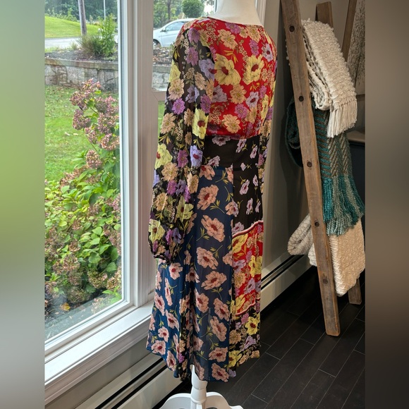 Anthropologie-Maeve Gardenia Wrap Dress - Picture 11 of 15